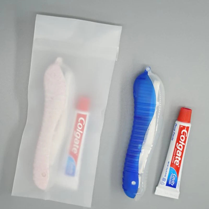 Disposable Foldable Travel Toothbrush