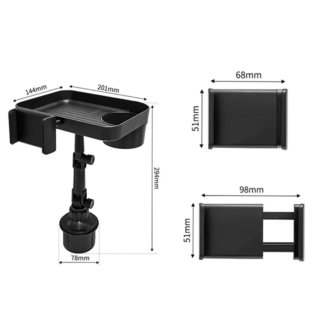 Multi-Function Drink Holder with Food Table