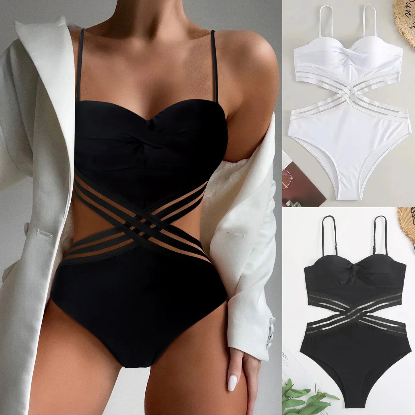 Women's High Waist Bikini Swimsuit