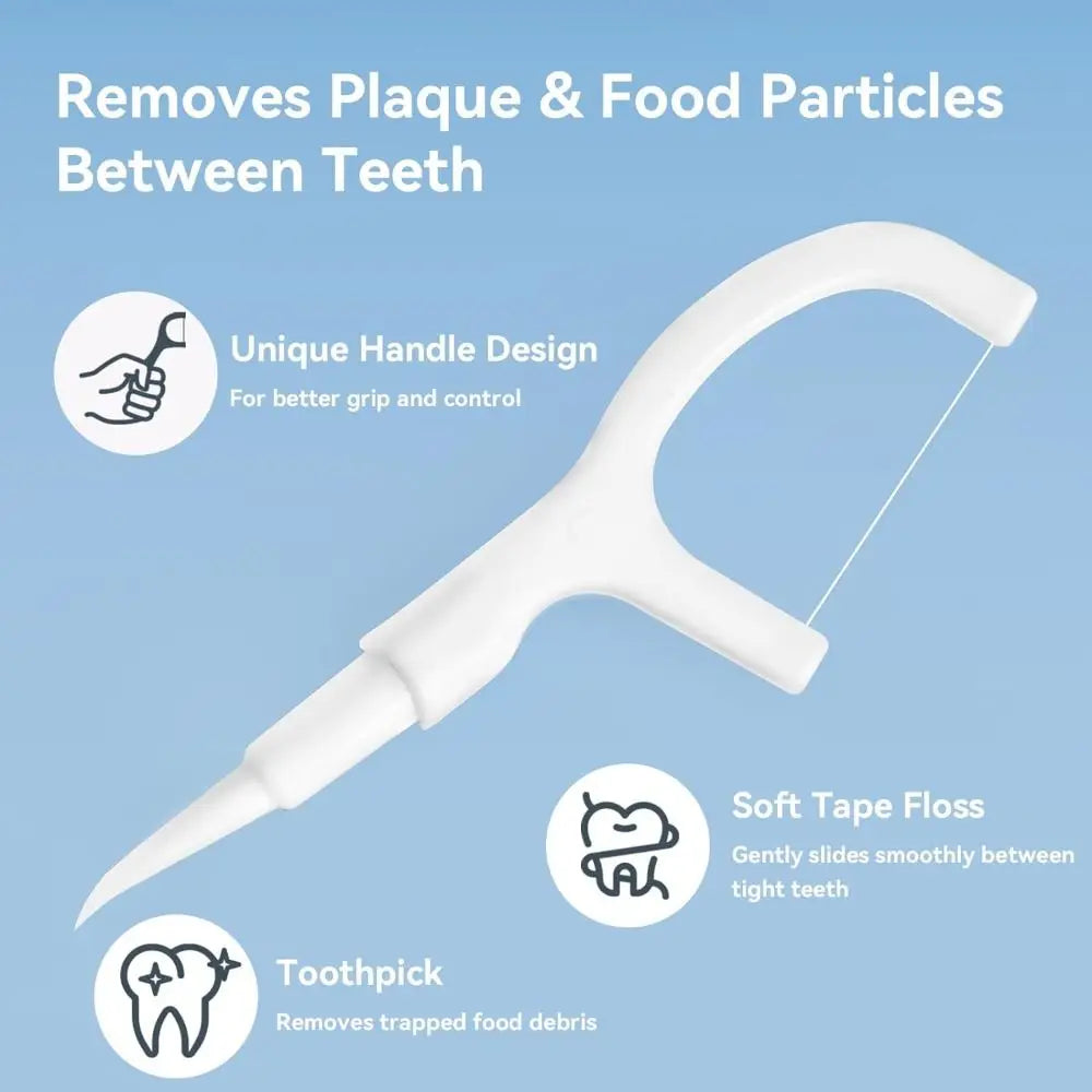 Mini Travel Toothbrush with Freshening Bead and Floss