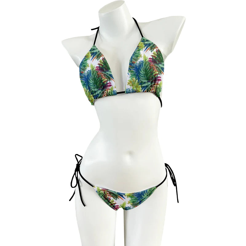 Split Bikini Two-Piece Swimsuit