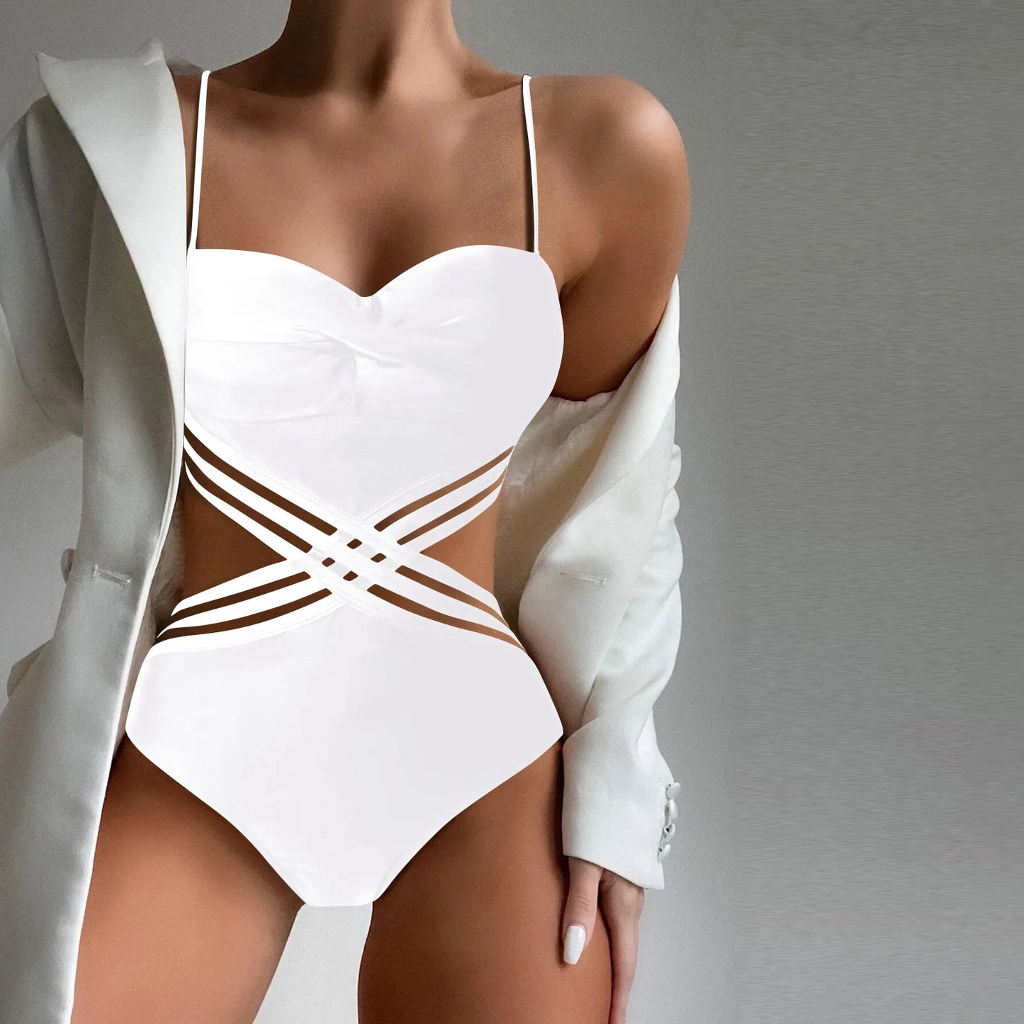 Women's High Waist Bikini Swimsuit