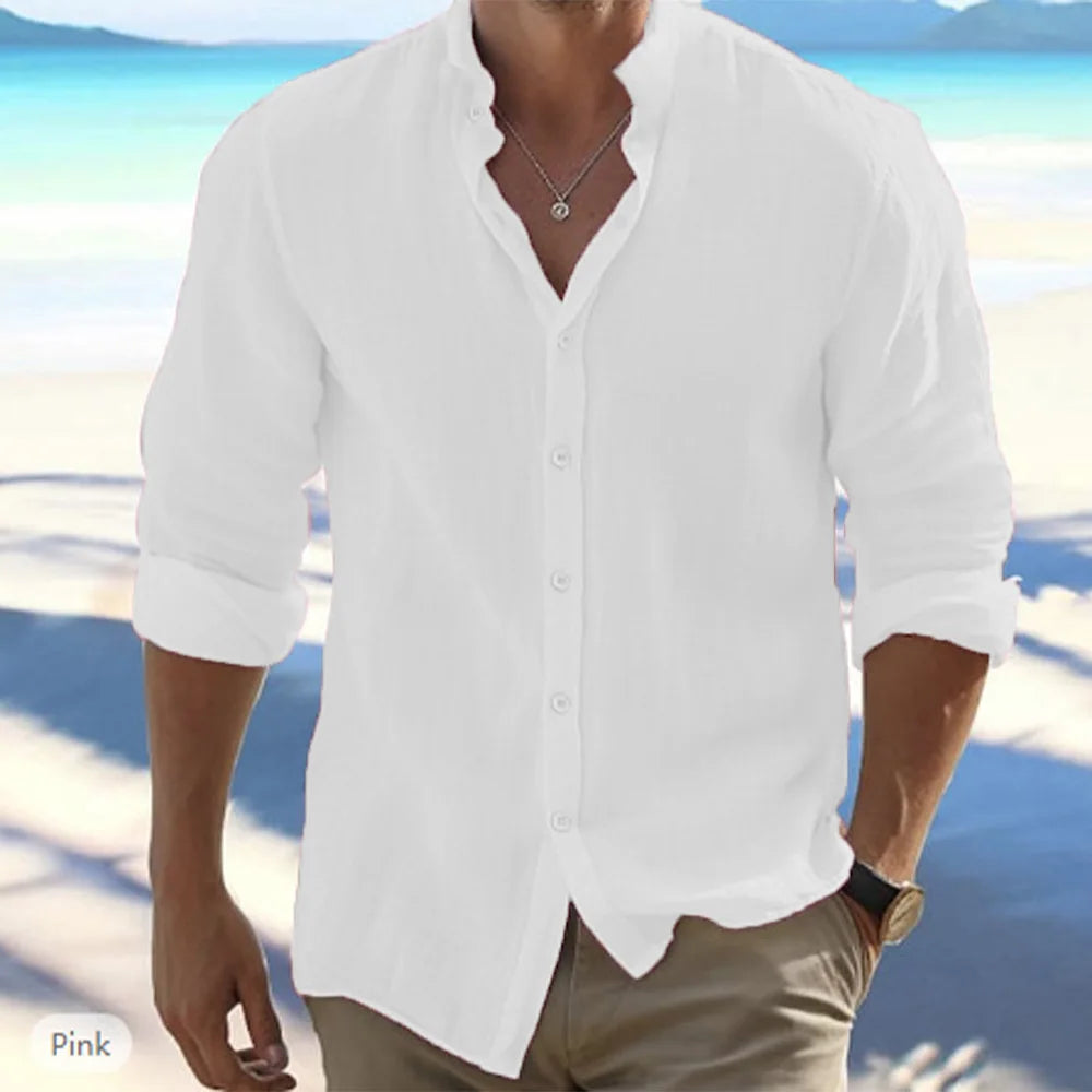 Men's Long-Sleeved Summer Shirts