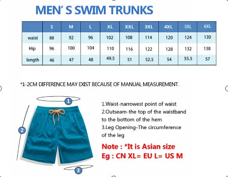 Patrick Star Men's Summer Shorts