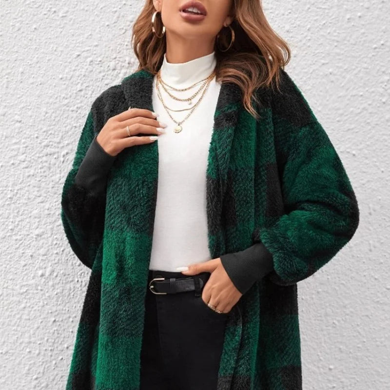 Women's Double Fleece Cardigan