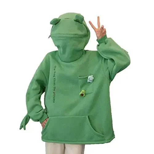 Frog Hoodies Pullover