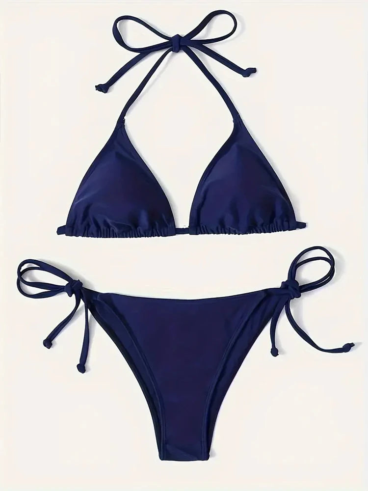 Swimwear Thong Bikini Set