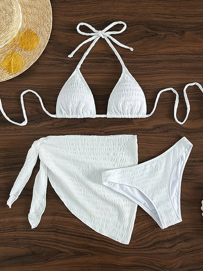 Women's Three-Piece Swimsuit Set