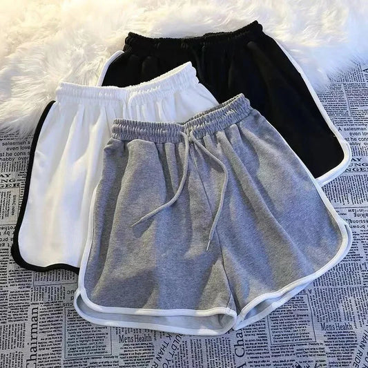 Striped Women's Sports Shorts
