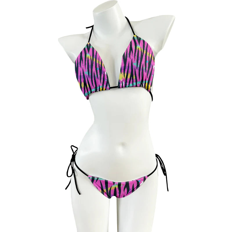 Split Bikini Two-Piece Swimsuit