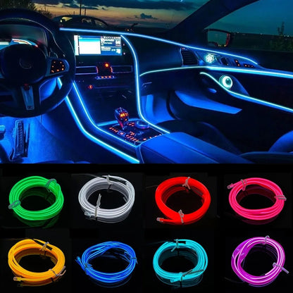 Car Interior Led Decorative Neon Strip