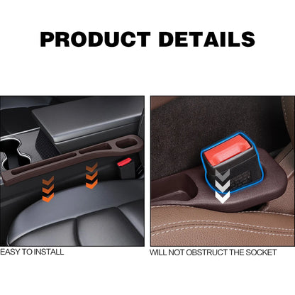 2PCS Car Seat Gap Filler