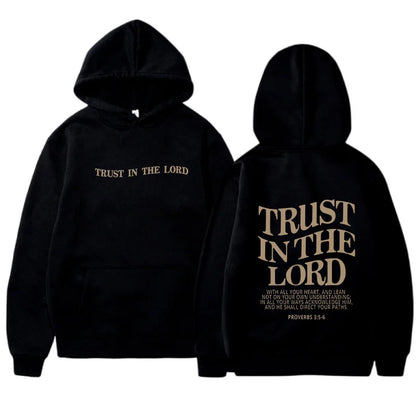 Love Like Jesus Letter Print Hoodie