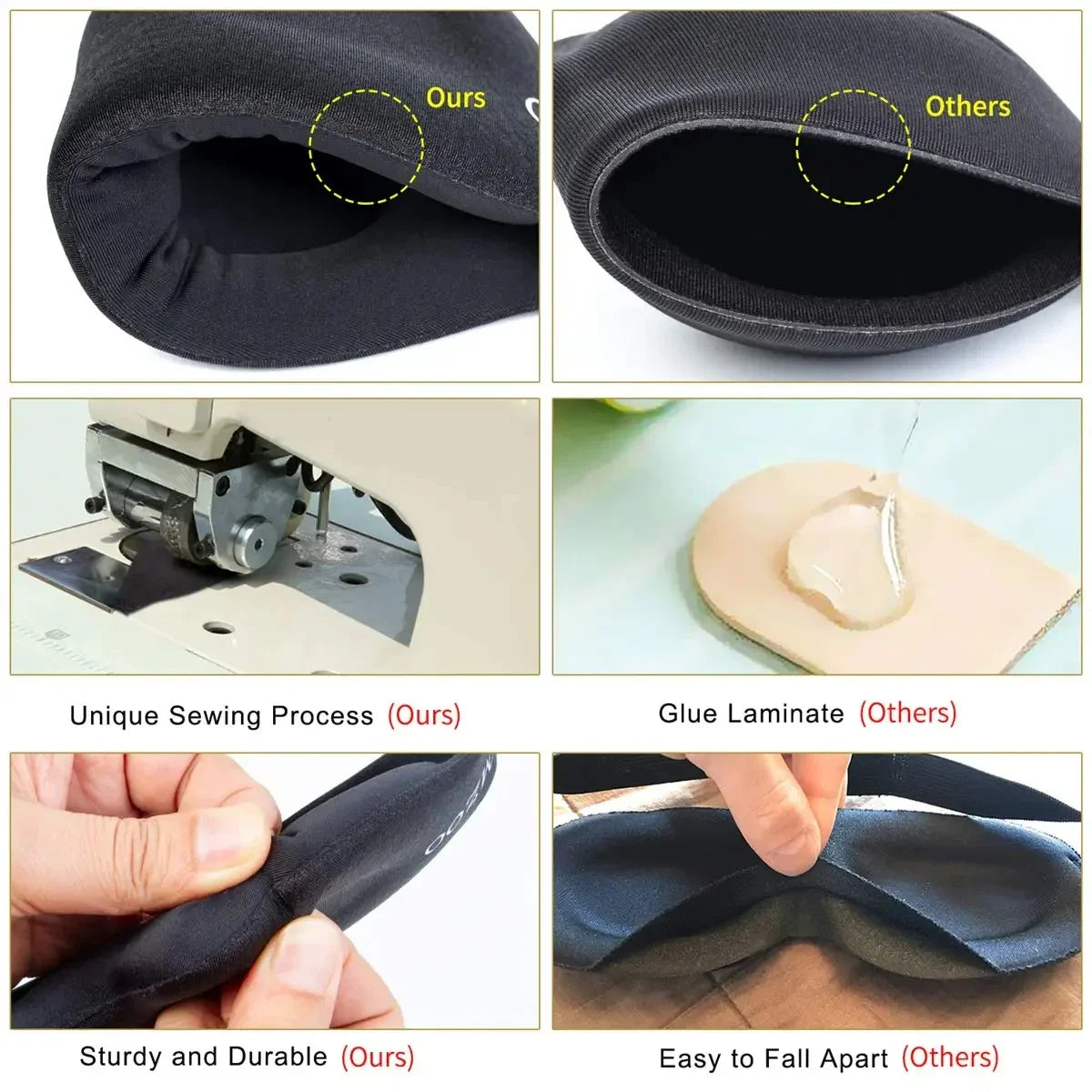 3D Contoured Eye Mask