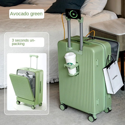 Front Opening Suitcase