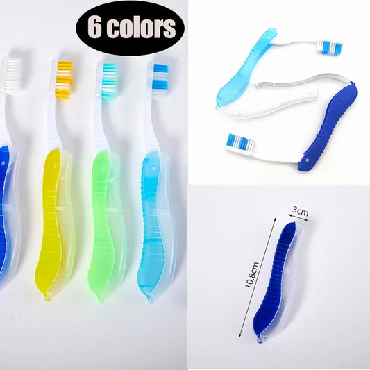 Disposable Foldable Travel Toothbrush