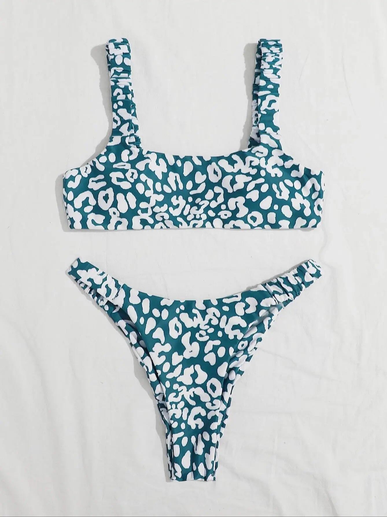 Women's Leopard Push Up Swimsuit