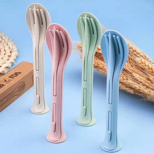 3PCS Portable Tableware Set