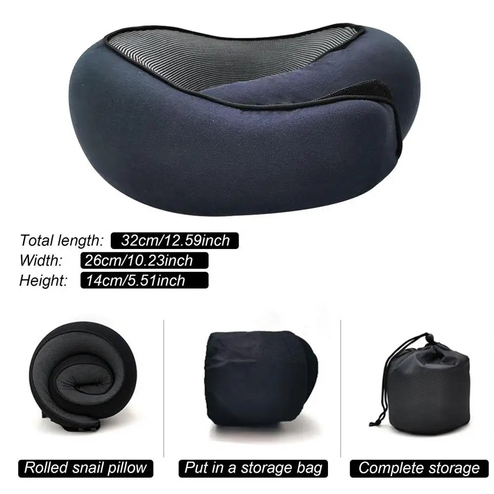 Travel Neck Memory Foam Pillow