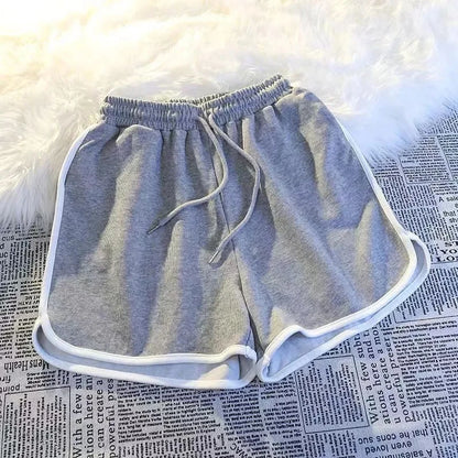 Striped Women's Sports Shorts