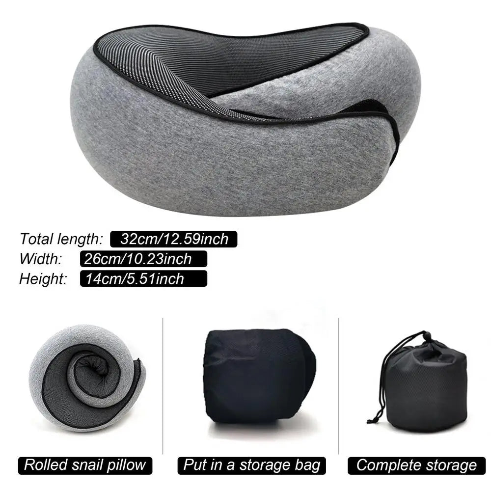 Travel Neck Memory Foam Pillow
