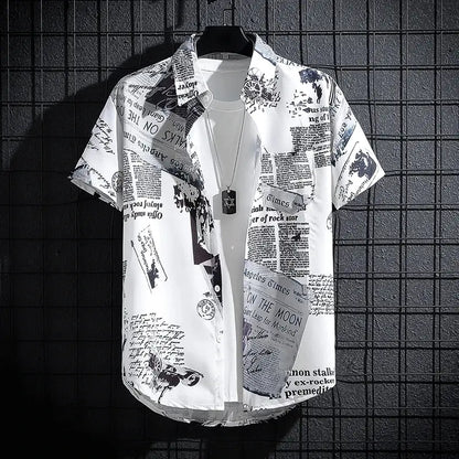 Men's Short Sleeve Print Shirts