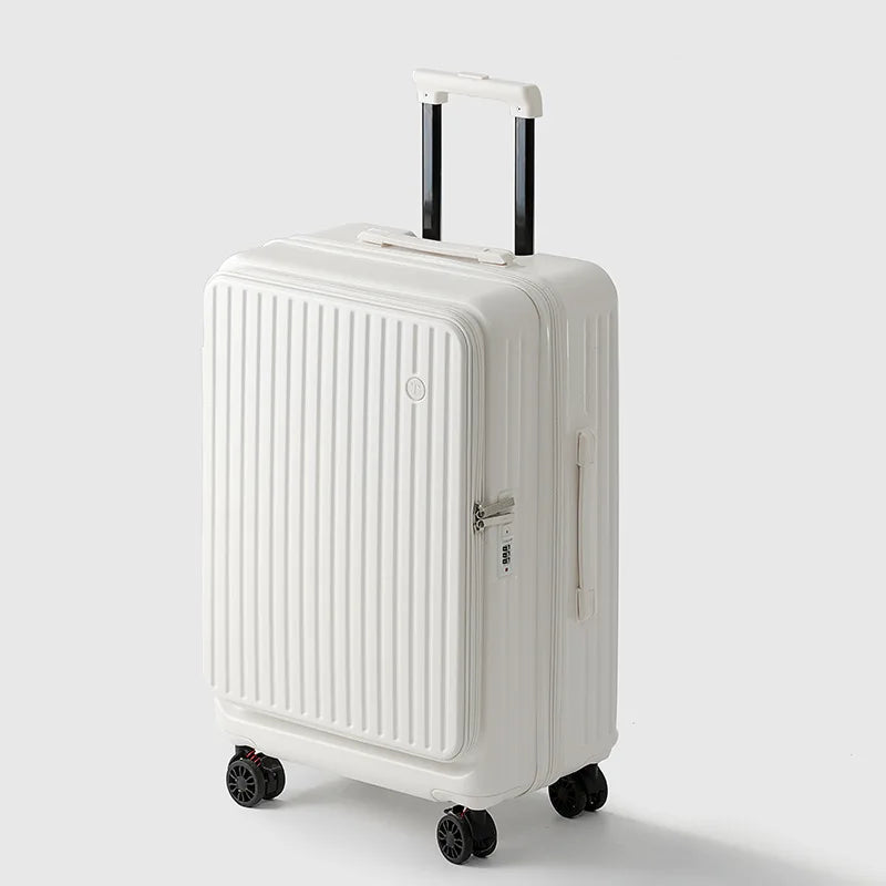 Side Opening Luggage Suitcase