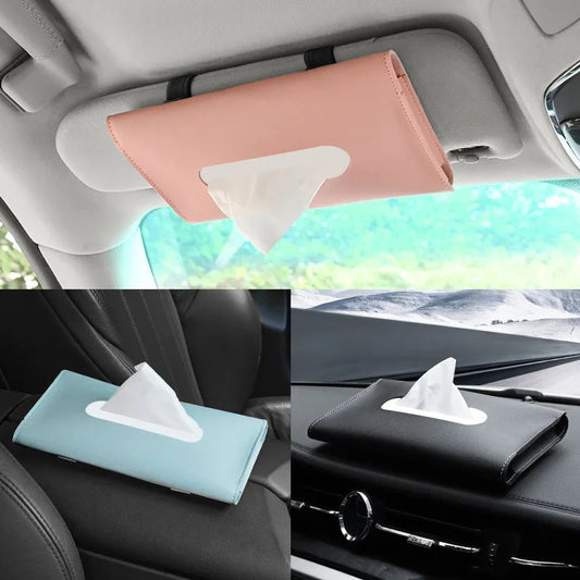 Car Sun Visor Tissue Box