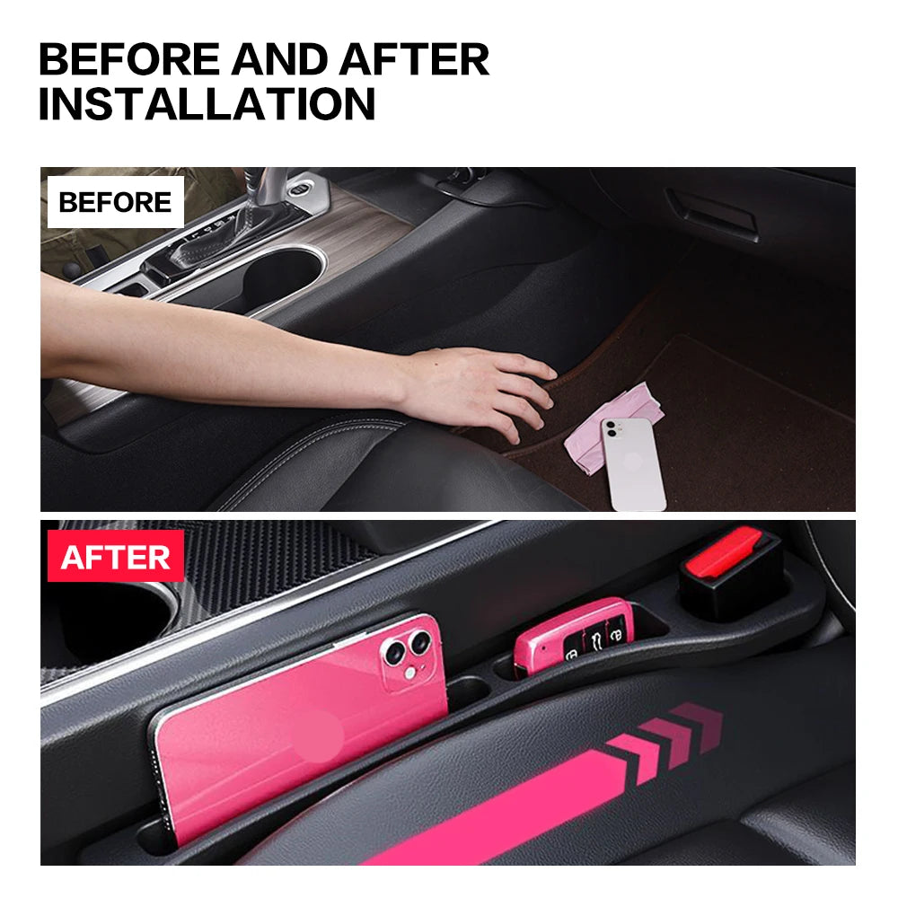 2PCS Car Seat Gap Filler