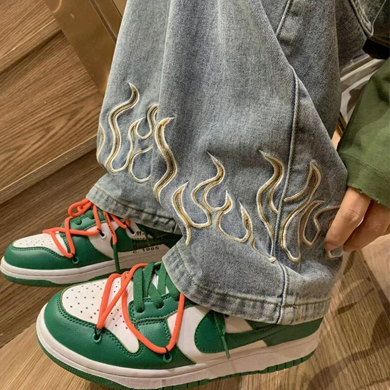 Embroidery Men's Jeans