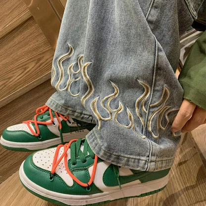 Embroidery Men's Jeans
