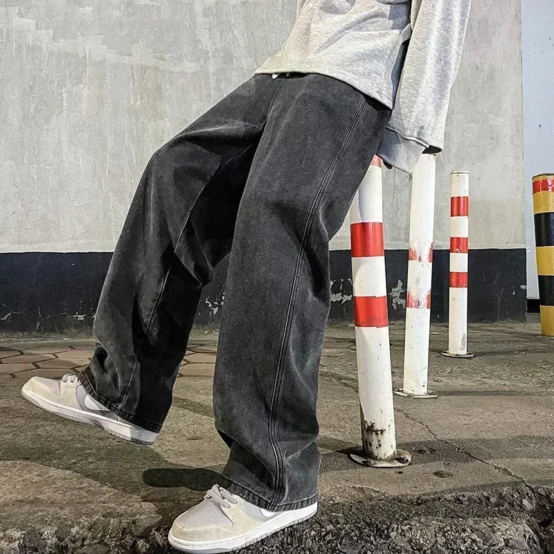 Streetwear Loose Korean Style Jeans