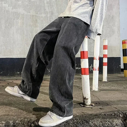 Streetwear Loose Korean Style Jeans