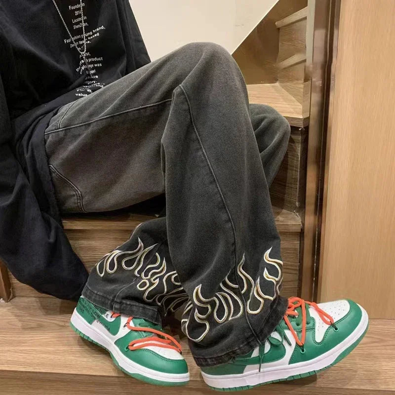 Embroidery Men's Jeans