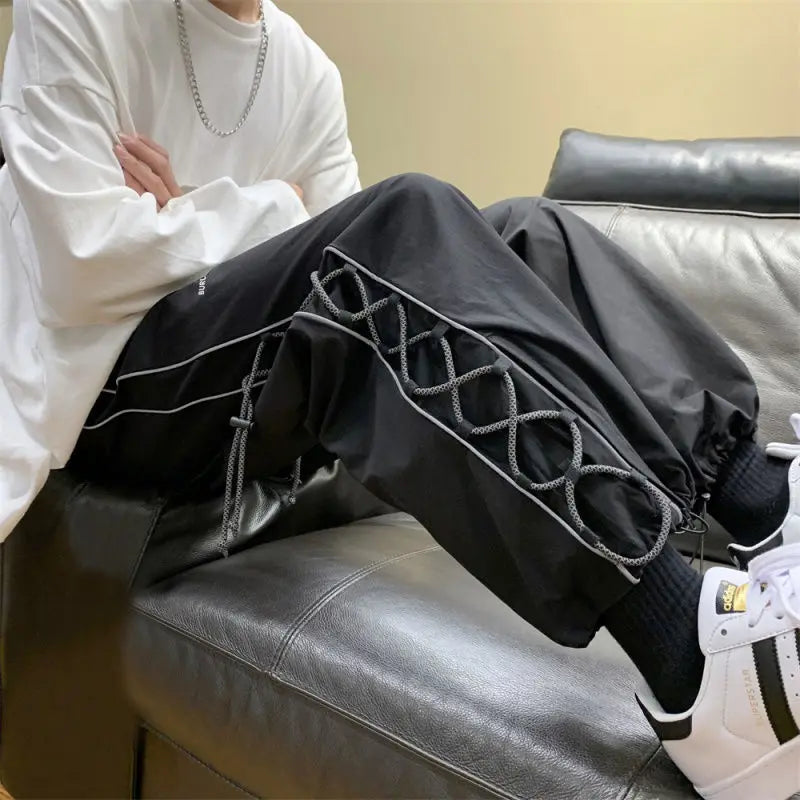 Streetwear White Cargo Pants