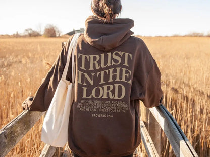 Love Like Jesus Letter Print Hoodie