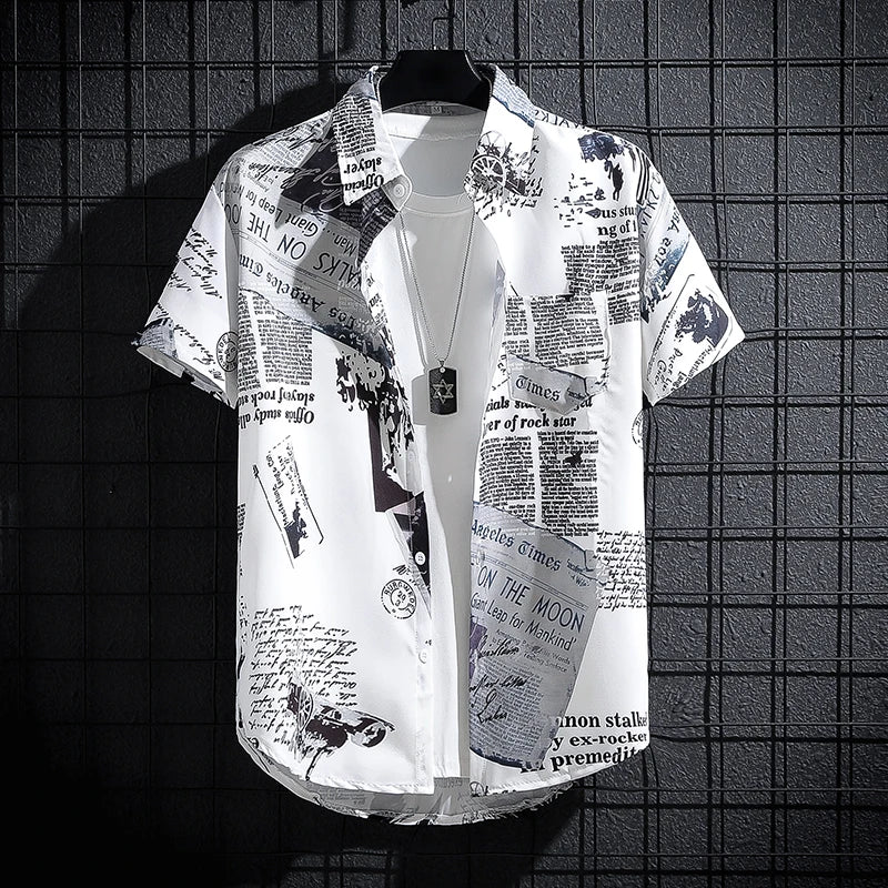 Men's Short Sleeve Print Shirts