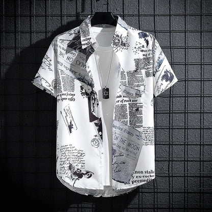 Men's Short Sleeve Print Shirts