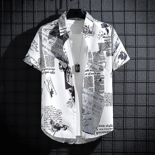 Men's Short Sleeve Print Shirts