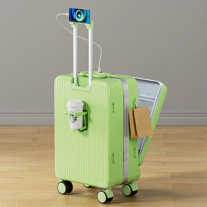 Front Opening Suitcase