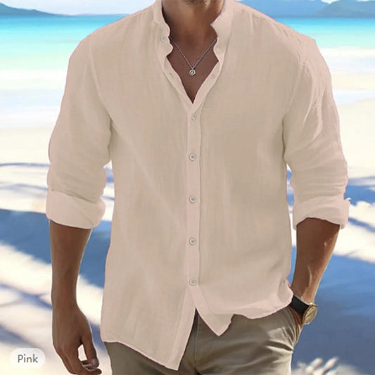 Men's Long-Sleeved Summer Shirts