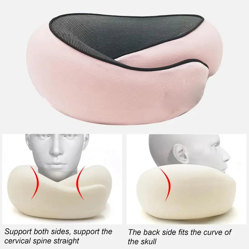 Travel Neck Memory Foam Pillow