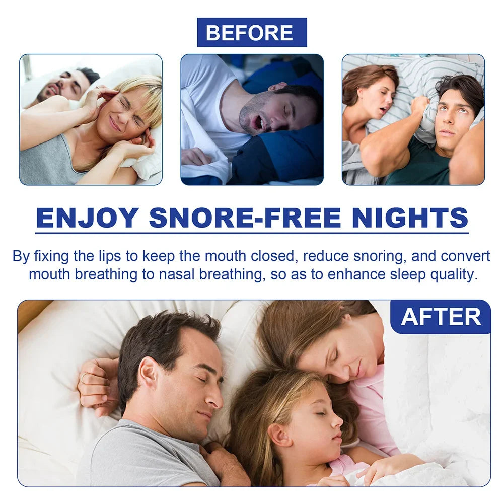 30Pcs Anti Snoring Mouth Tape