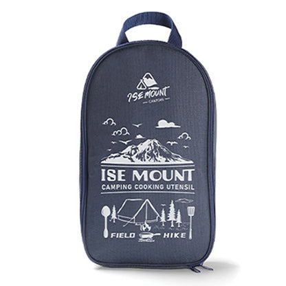 9pcs Portable Travel Utensils