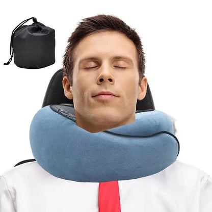 Travel Neck Memory Foam Pillow