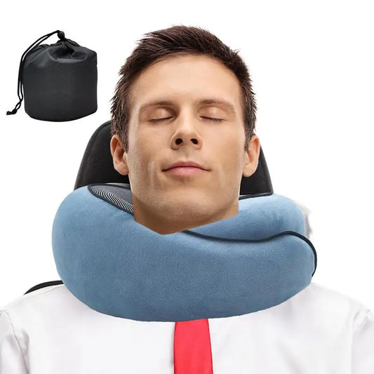 Travel Neck Memory Foam Pillow