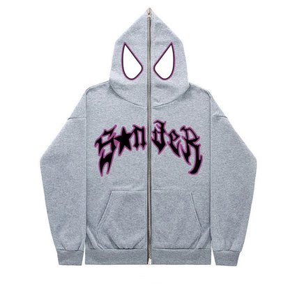 Spider Print Hoodie