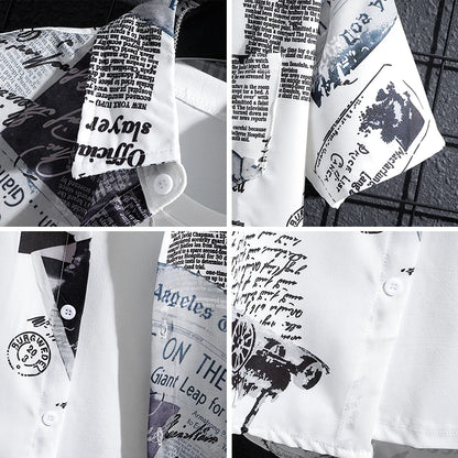 Men's Short Sleeve Print Shirts