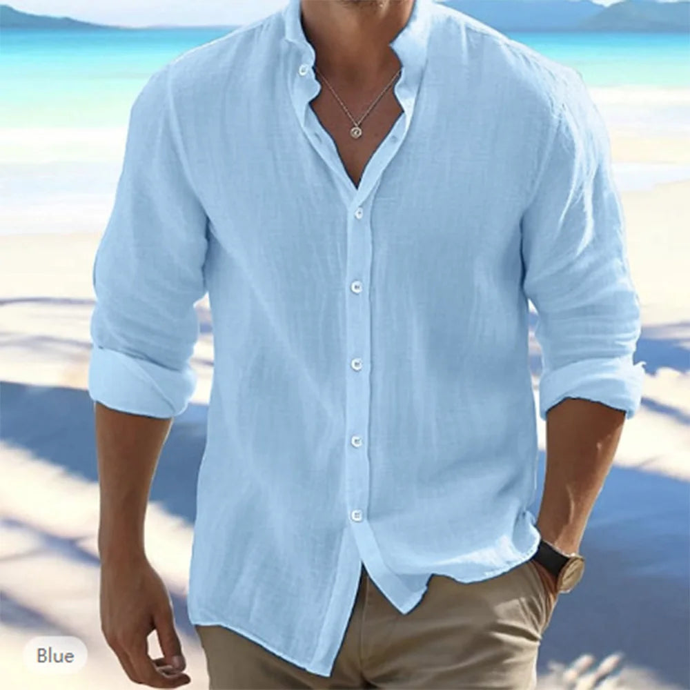 Men's Long-Sleeved Summer Shirts
