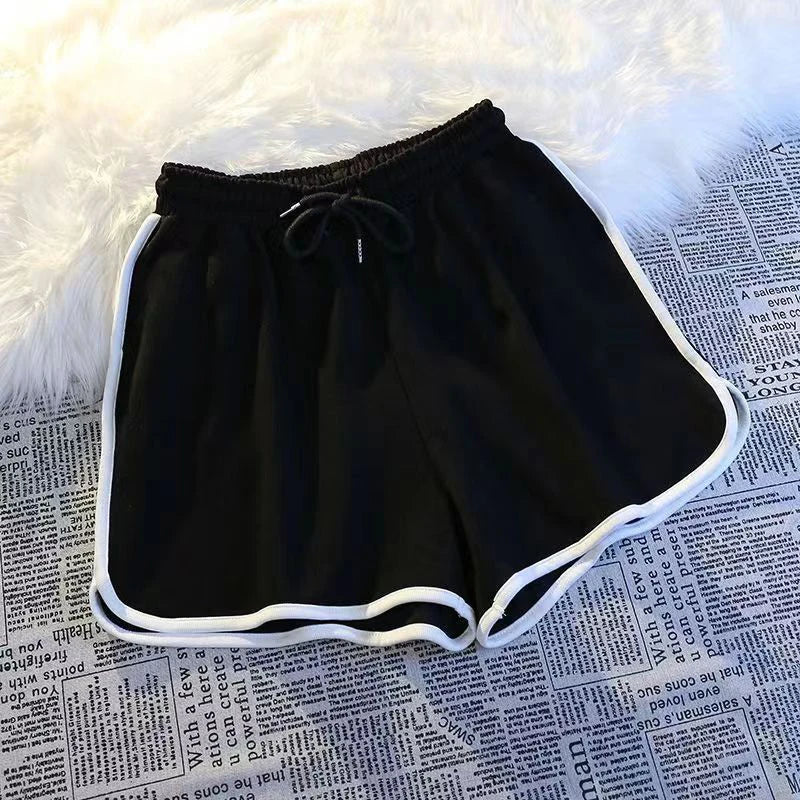Striped Women's Sports Shorts